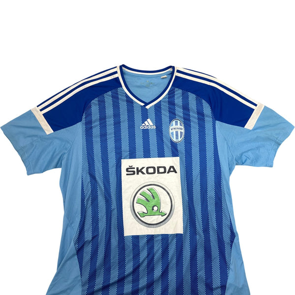 Vintage Blue Adidas Football Jersey FKMB 2000s (XXL)