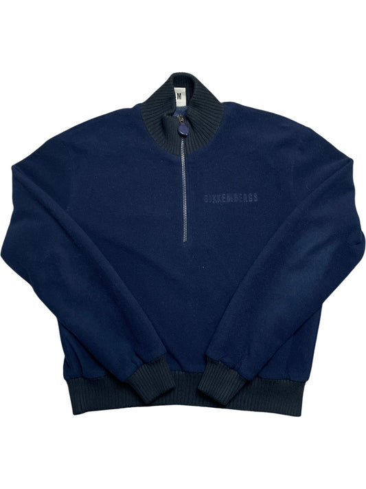 Vintage Navy Bikkembergs Fleece 90s (XXL)