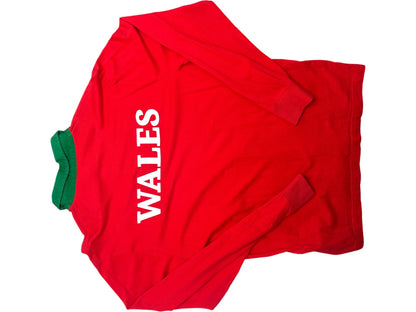 Vintage Red Wales Rugby World Cup 2023 Shirt (XL)