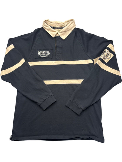 Vintage Black Guinness Rugby Shirt 90s (XL)