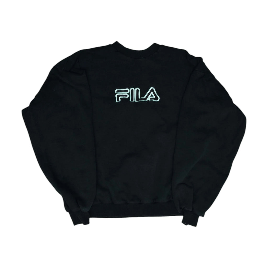 Vintage Black Fila Sweatshirt (L)