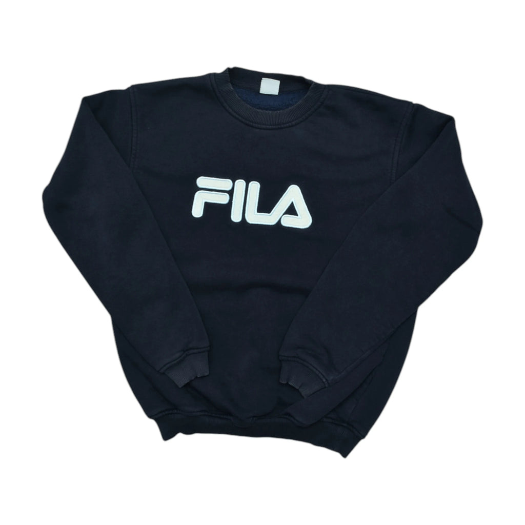 Vintage Black Fila Sweatshirt (S)