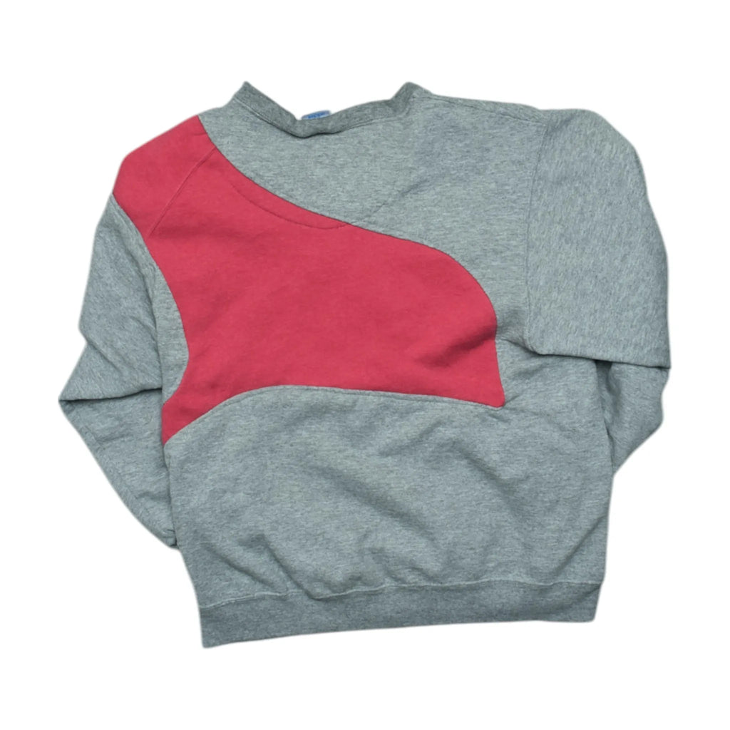 Vintage Gray Adidas Rework Sweater (3XS)
