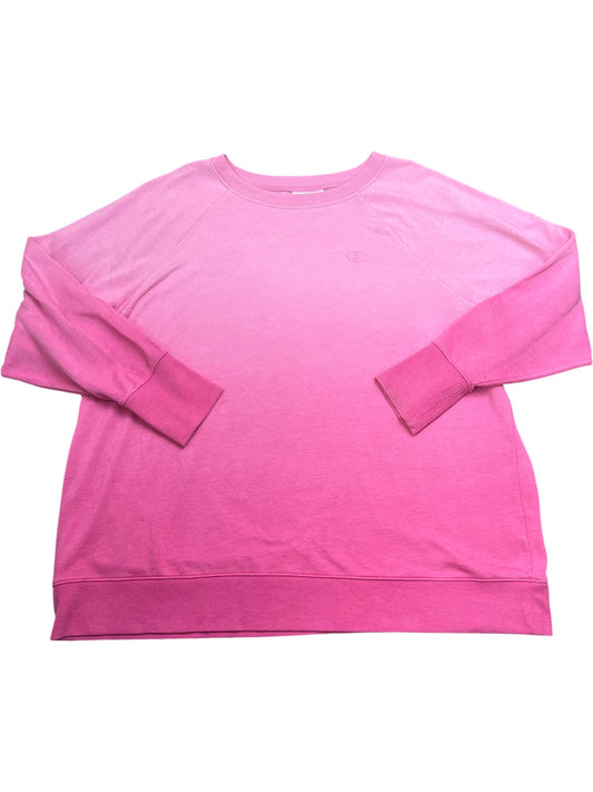 Vintage Pink Champion Sweatshirt (XL)