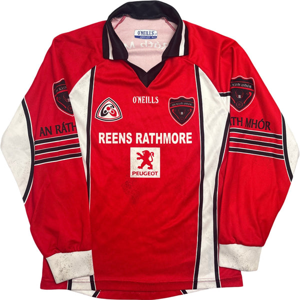 Vintage Red O'Neills Jersey Football 25 Kids 10-11 (XXS)