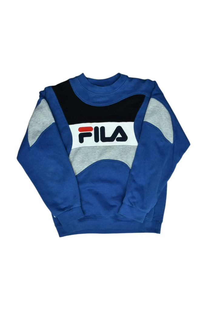 Vintage Blue FILA Sweatshirt (S)