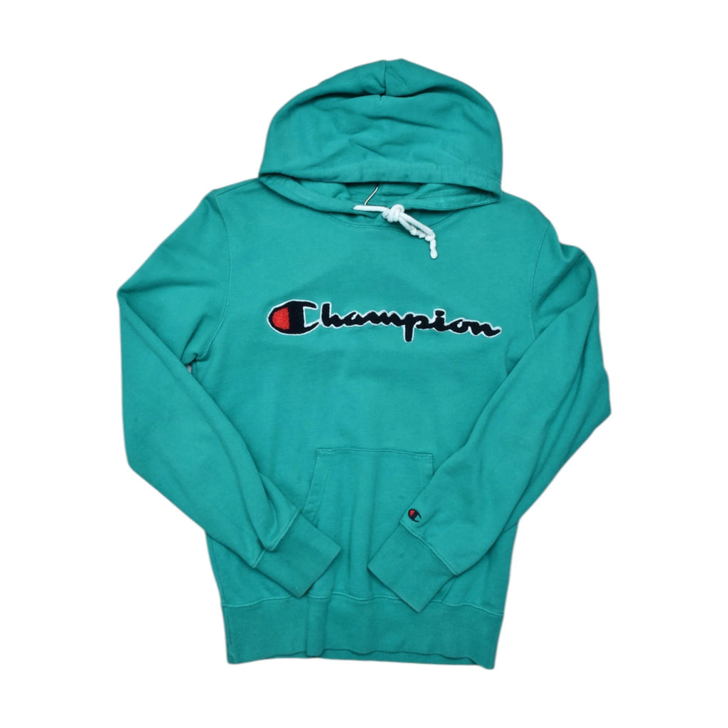 Vintage Green Champion Hoodie (3XS)