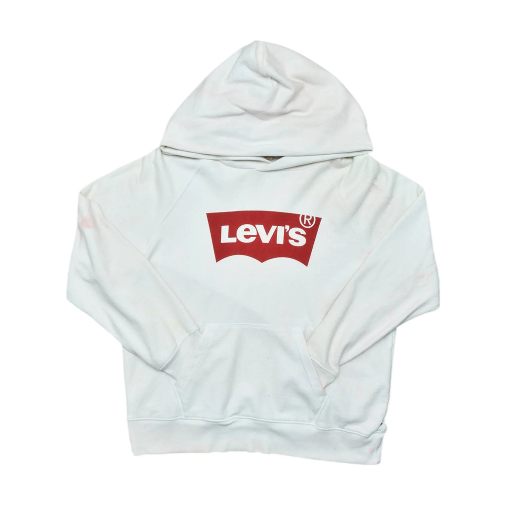 Vintage White Levi's Hoodie (S)