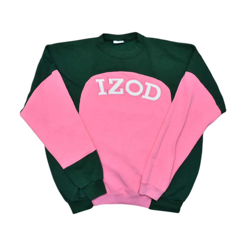 Vintage Green Izod Sweatshirt (L)