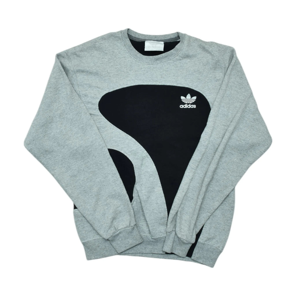 Vintage Gray Adidas Sweatshirt (XS)