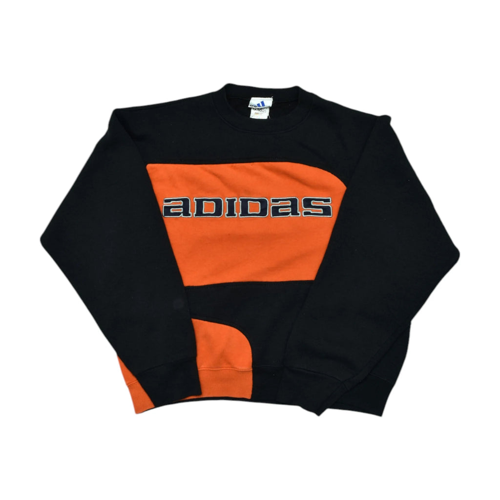 Vintage Black Adidas Sweatshirt (S)