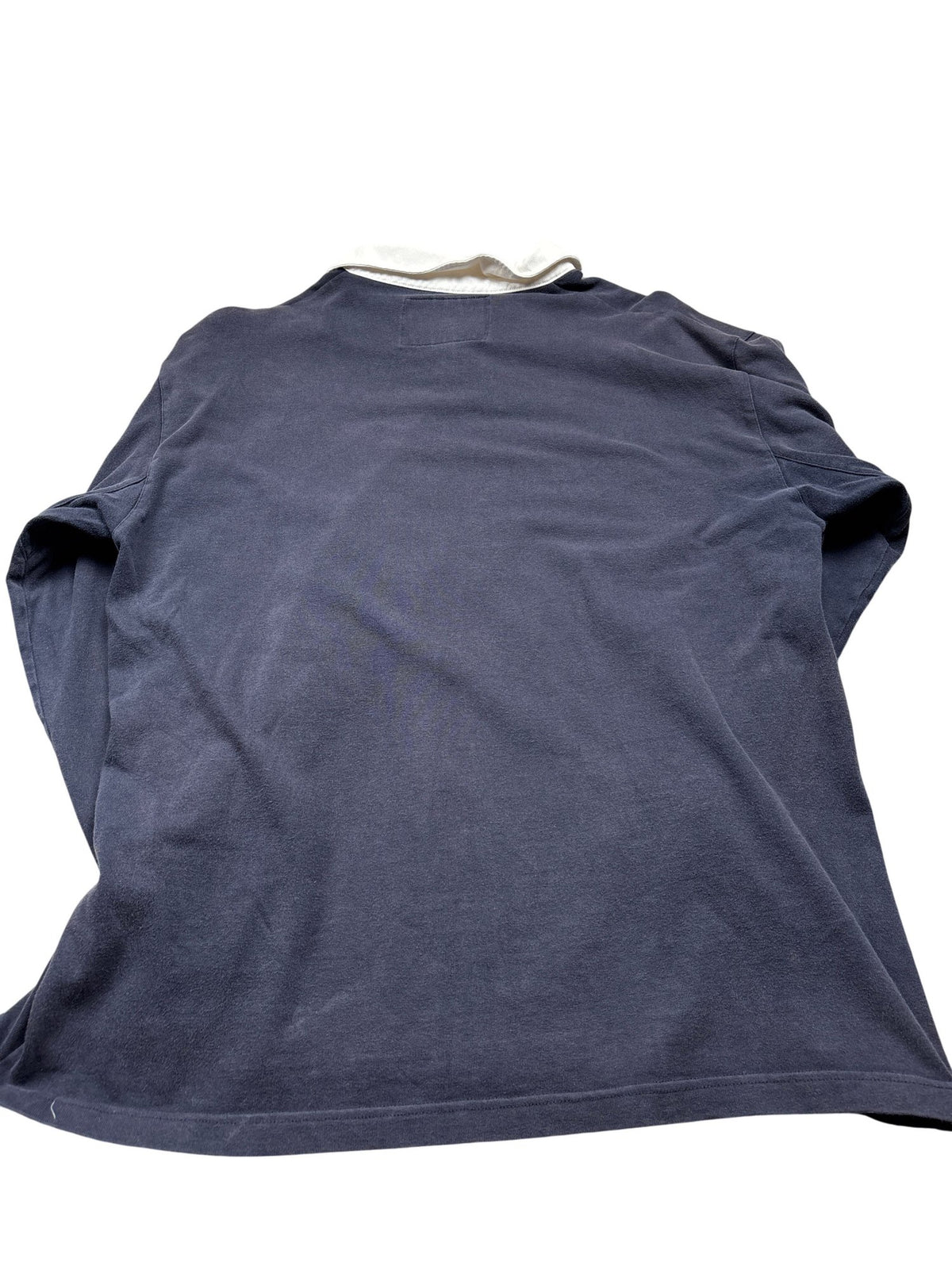 Vintage Navy Blue Rugby Shirt 90s (L)