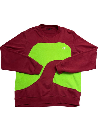 Vintage Red Champion Crewneck Sweatshirt (L)
