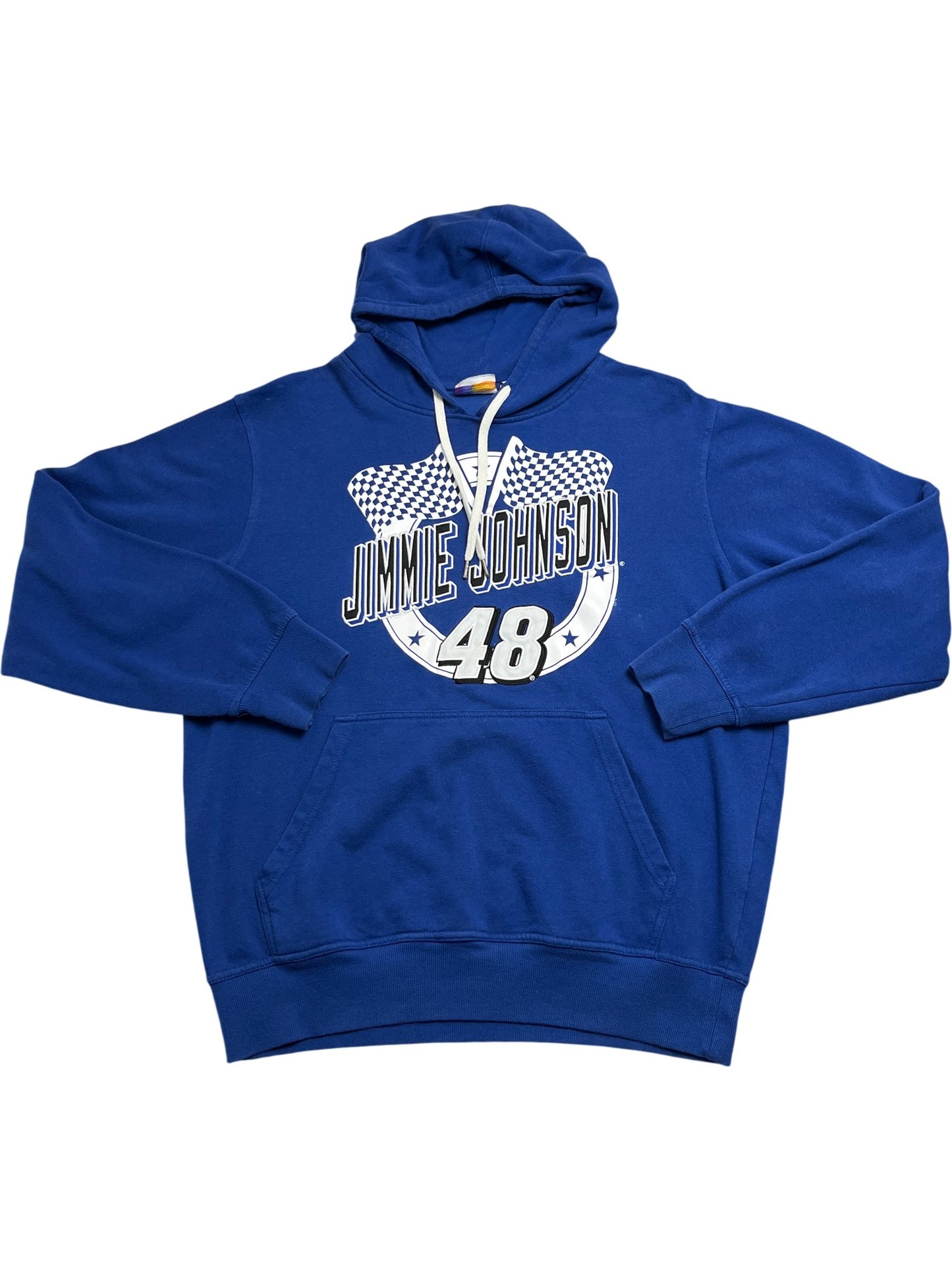 Vintage Blue Whack Vintage Hoodie Jimmie Johnson 48 (L)
