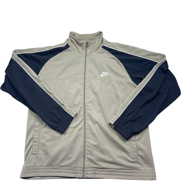 Vintage Khaki Nike Track Jacket Y2K (M)