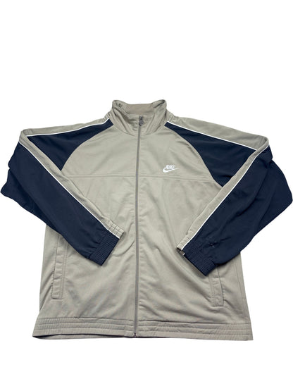 Vintage Khaki Nike Track Jacket Y2K (M)