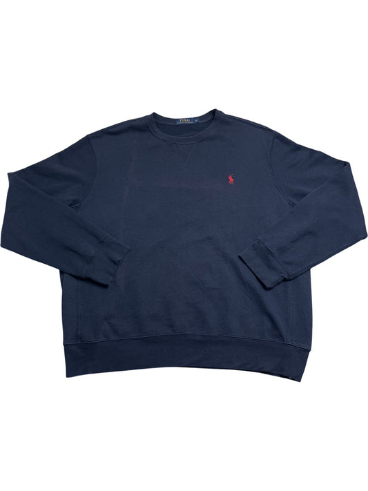 Vintage Navy Polo Ralph Lauren Crewneck Sweatshirt (XL)