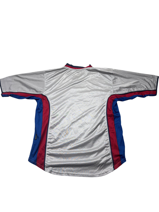 Vintage Grey Nike Barcelona Jersey 1999/01 (M)