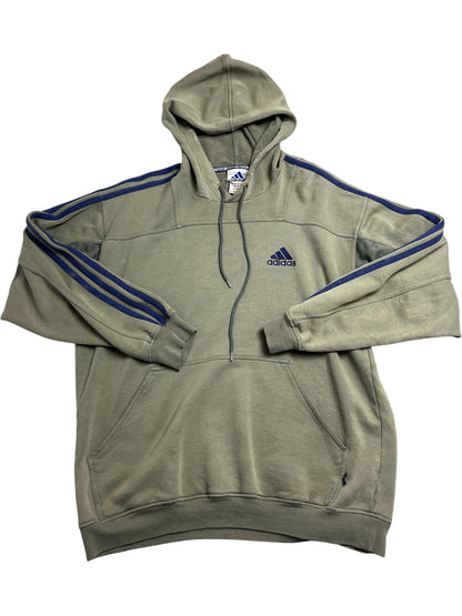 Vintage Green Adidas Hoodie (L)