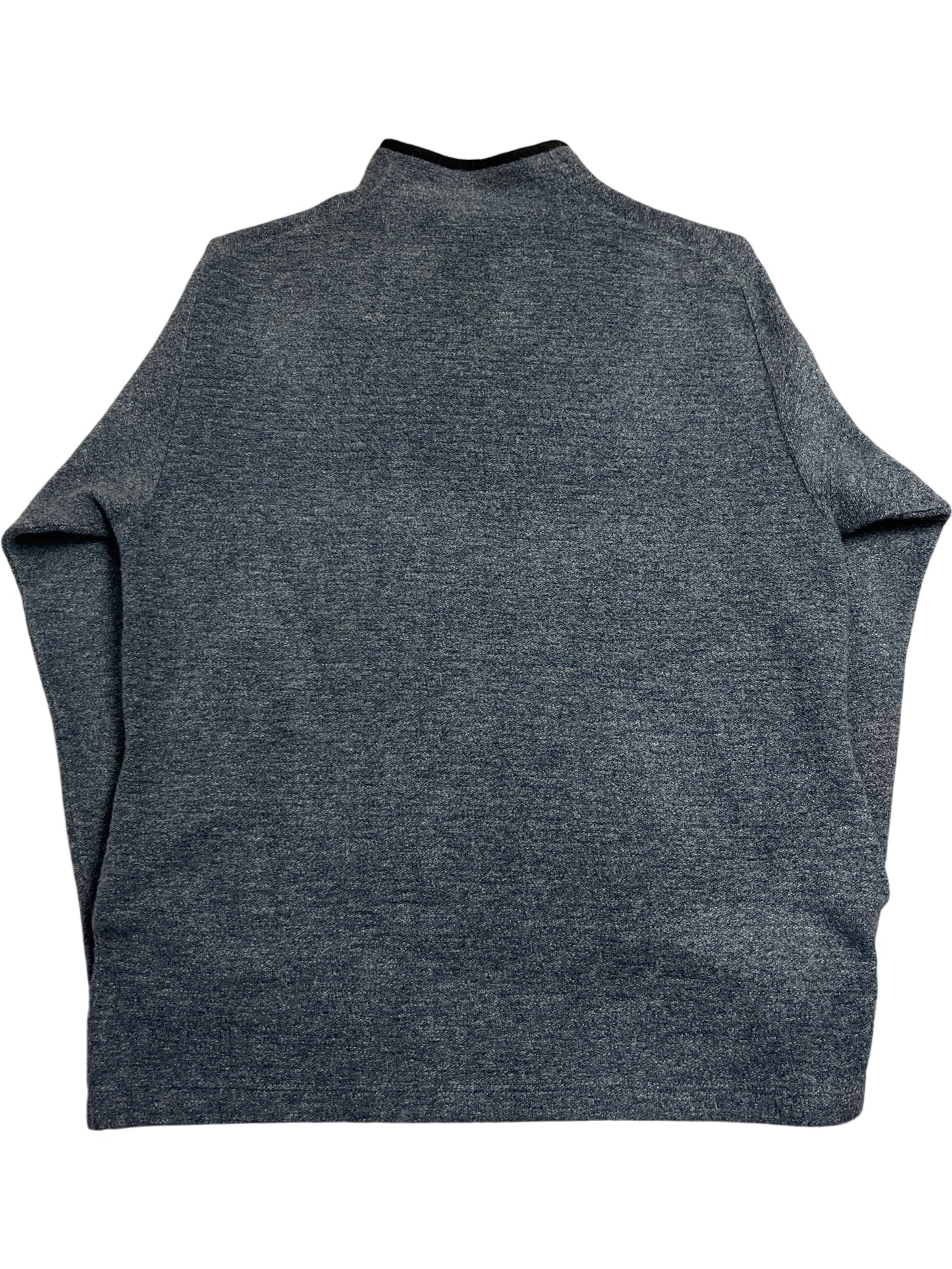 Vintage Grey Fila Sweatshirt Half-ZIP Pullover (XXL)