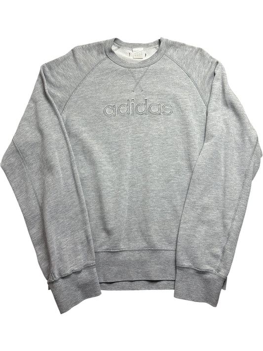 Vintage Grey Adidas Sweatshirt (XXL)