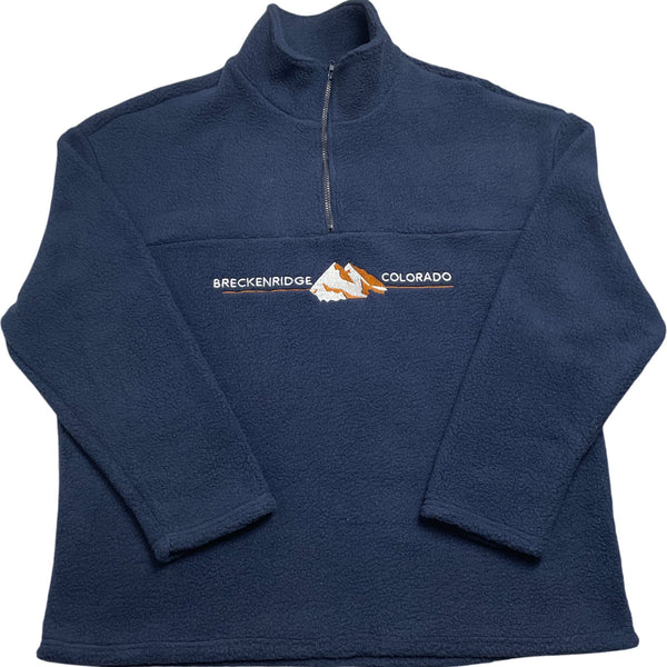 Vintage Blue Breckenridge Fleece 90s Heavyweight (XXL)