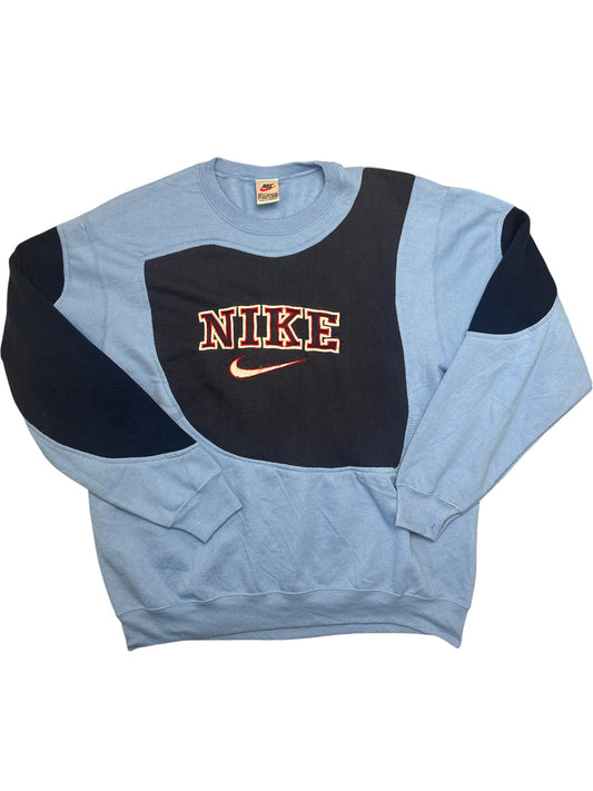 Vintage Blue Nike Sweatshirt 90s (L)