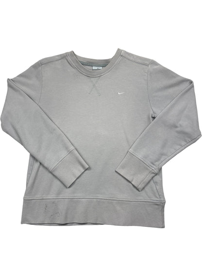 Vintage Grey Nike Crewneck Sweatshirt Y2K (S)