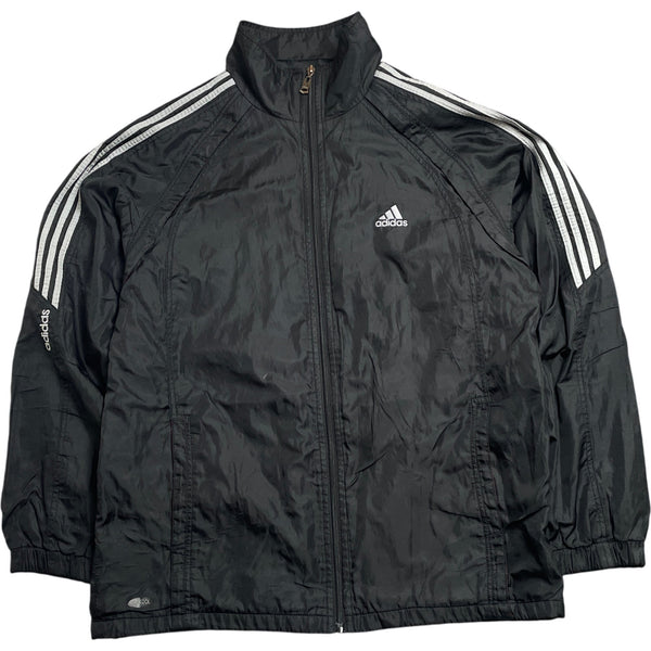 Vintage Black Adidas Track Jacket Y2K XXL (L)