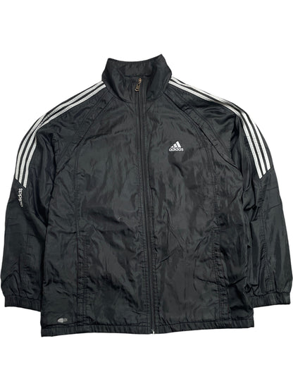 Vintage Black Adidas Track Jacket Y2K XXL (L)