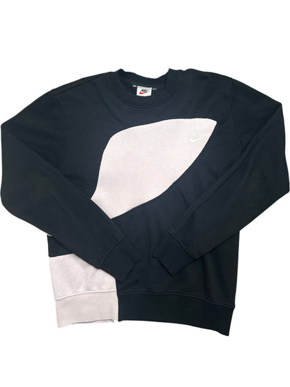 Vintage Black Nike Crewneck Sweatshirt Y2K (M)
