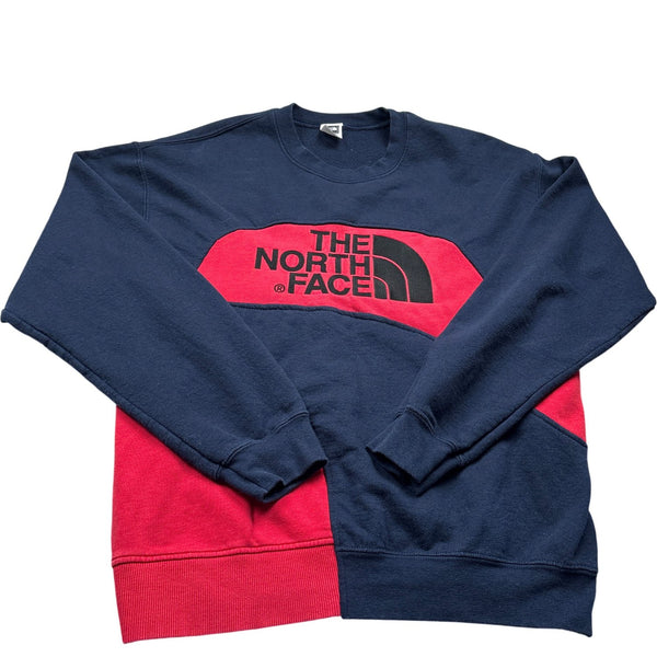 Vintage Navy Red The North Face Sweatshirt (S)