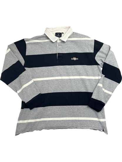 Vintage Grey Guinness Rugby Shirt 90s (L)