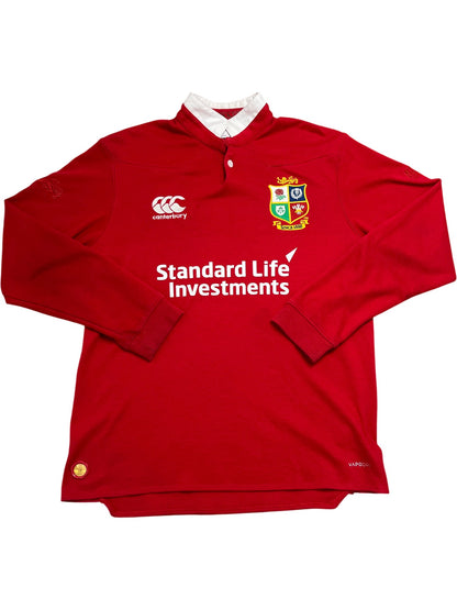 Vintage Red Canterbury Rugby Jersey British & Irish Lions (S)
