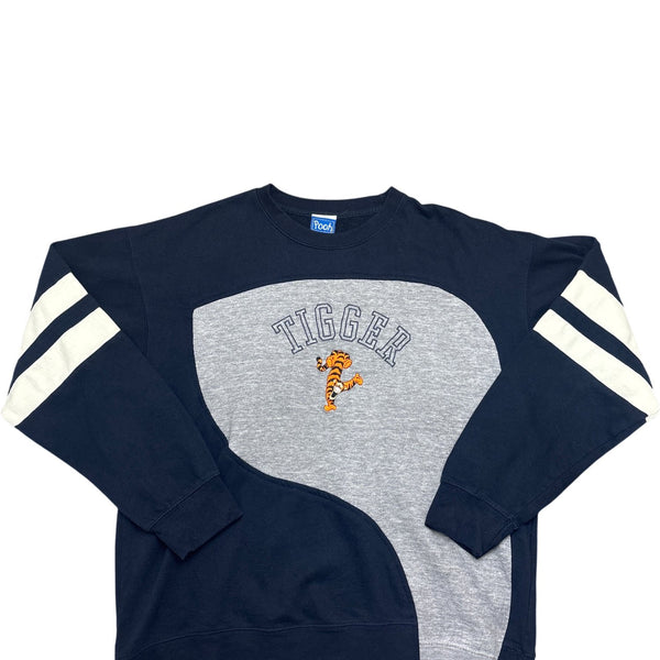 Vintage Blue Disney Sweatshirt Tigger 90s (L)
