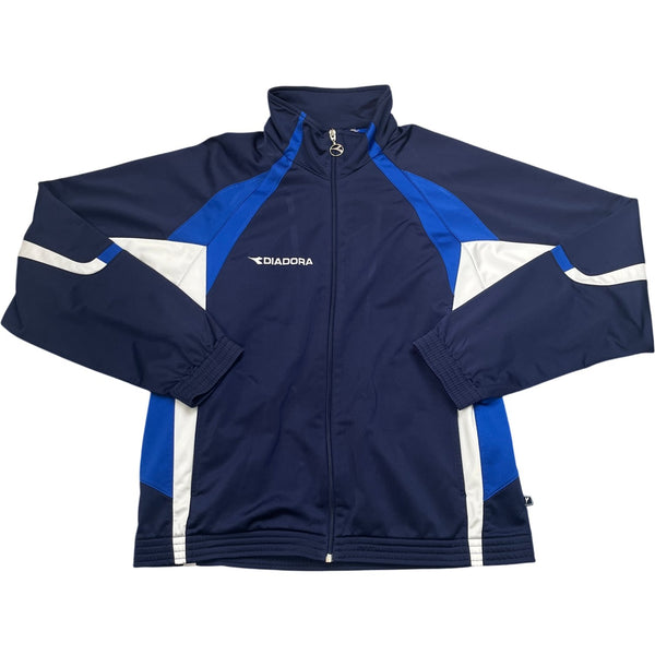 Vintage Blue Diadora Track Jacket (L)