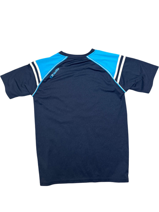 Vintage Navy O'Neills Sports T-Shirt Dublin GAA (S)