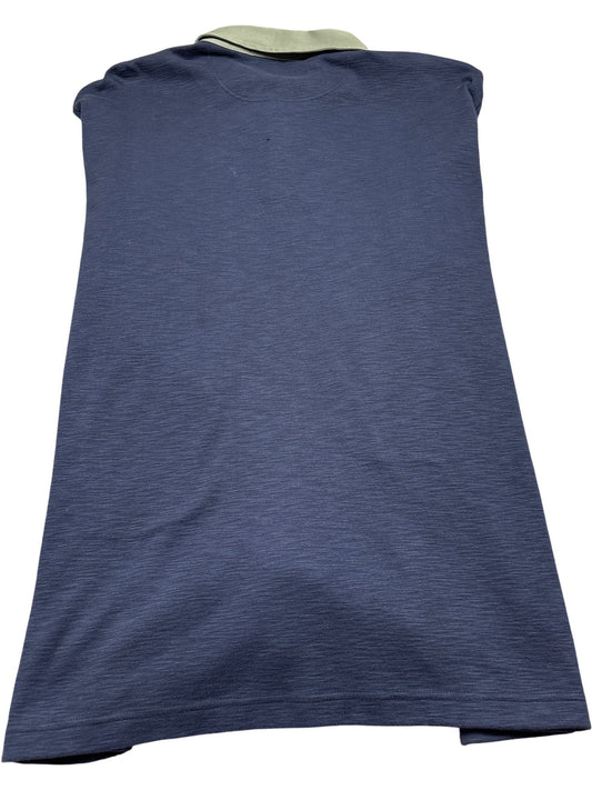 Vintage Blue Rugby Shirt Y2K (L)
