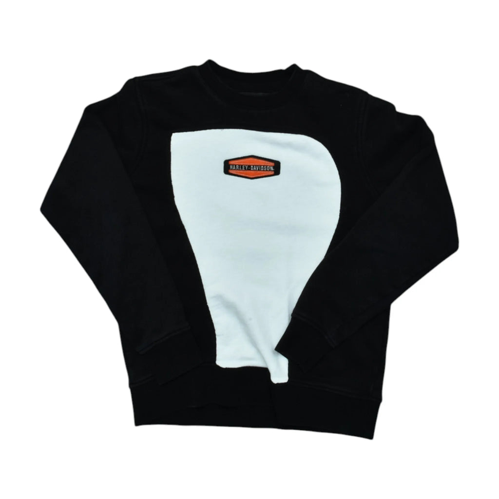 Vintage Black Harley Davidson Sweatshirt (3XS)