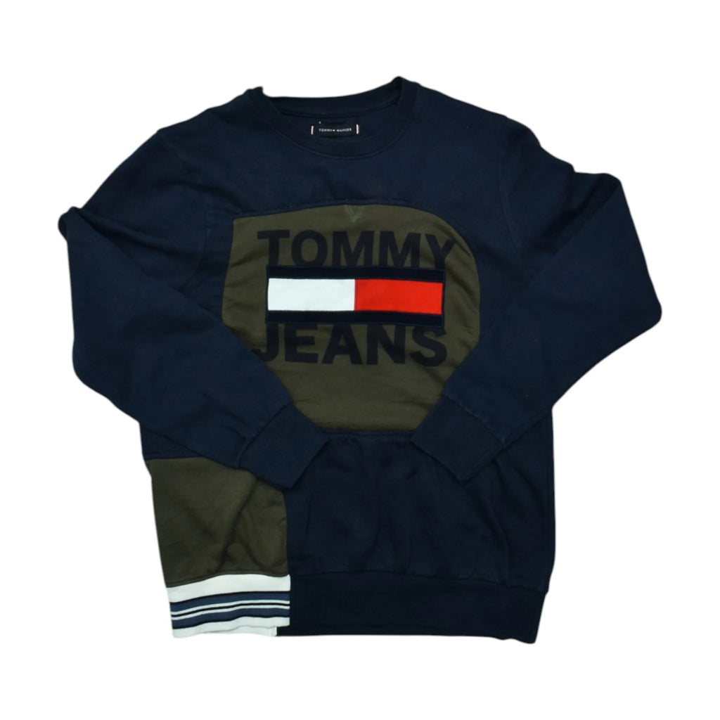 Vintage Navy Tommy Jeans Sweatshirt (3XS)