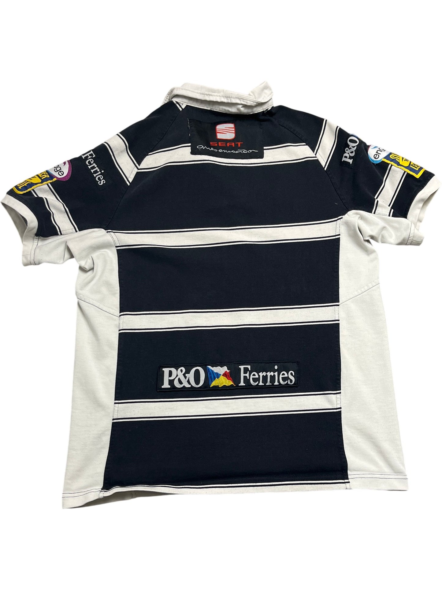 Vintage Black ISC Rugby Shirt Hull FC (M)