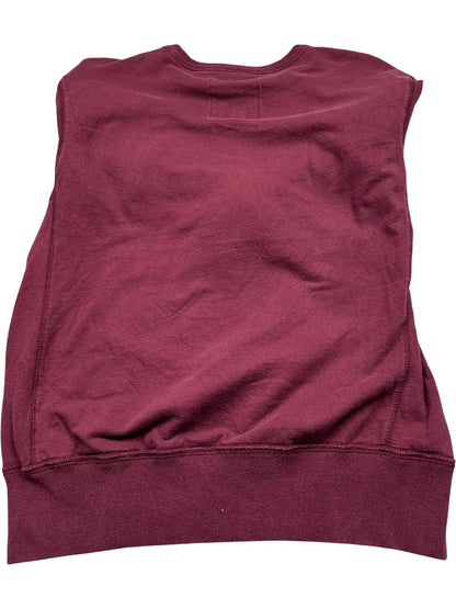 Vintage Burgundy Athletic Sweatshirt (M)