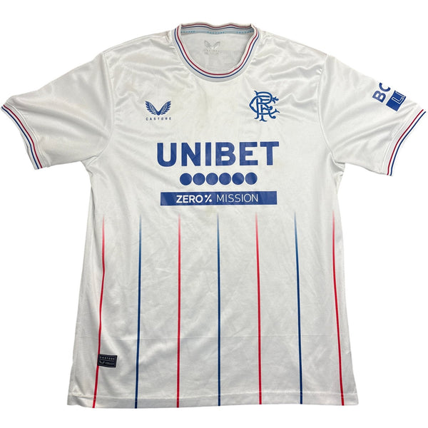 Vintage White Castore Rangers FC Jersey (XXL)