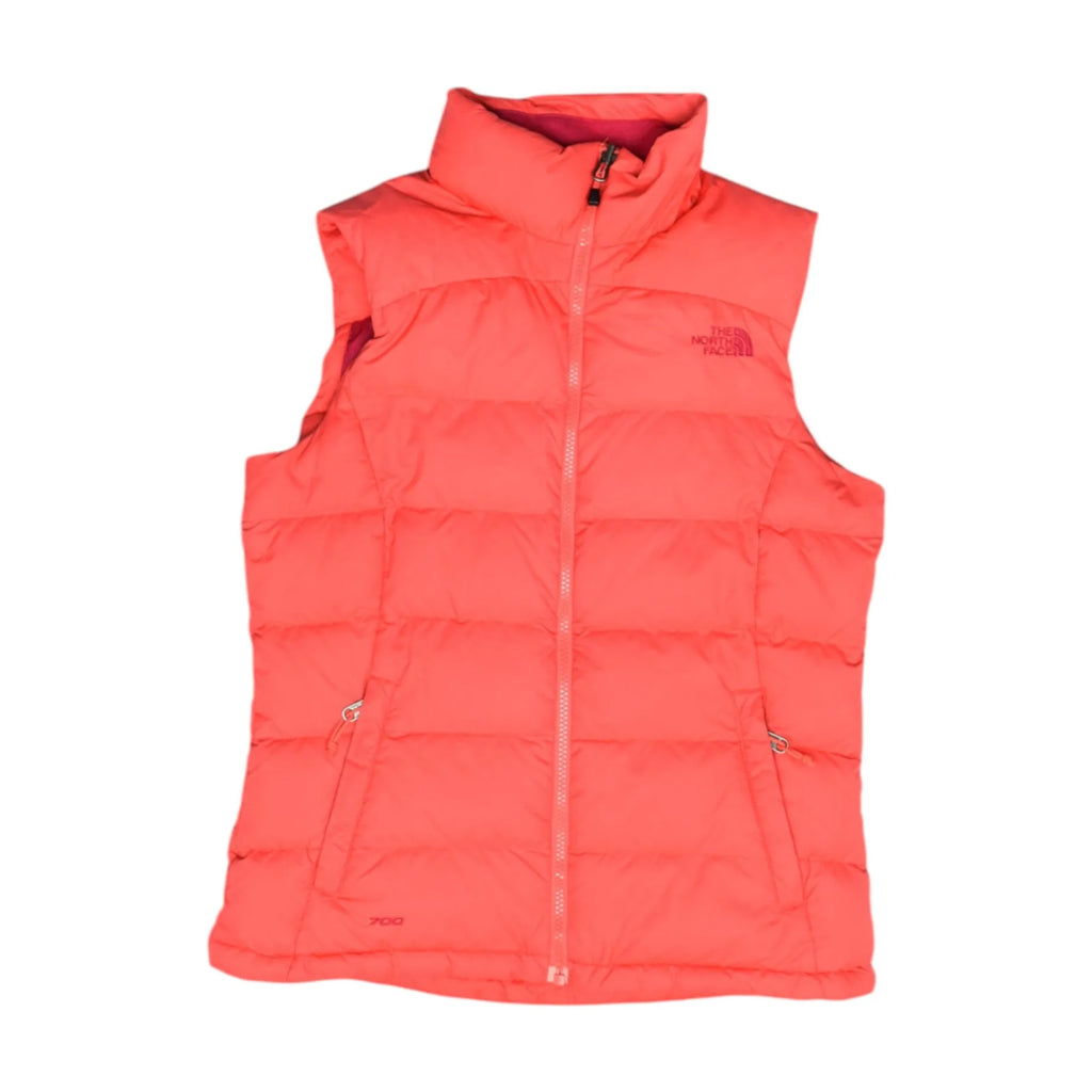 Vintage Pink The North Face Vest (XXS)