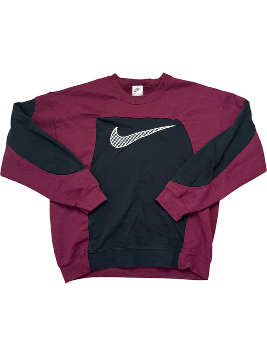 Vintage Burgundy Nike Crewneck Sweatshirt (L)