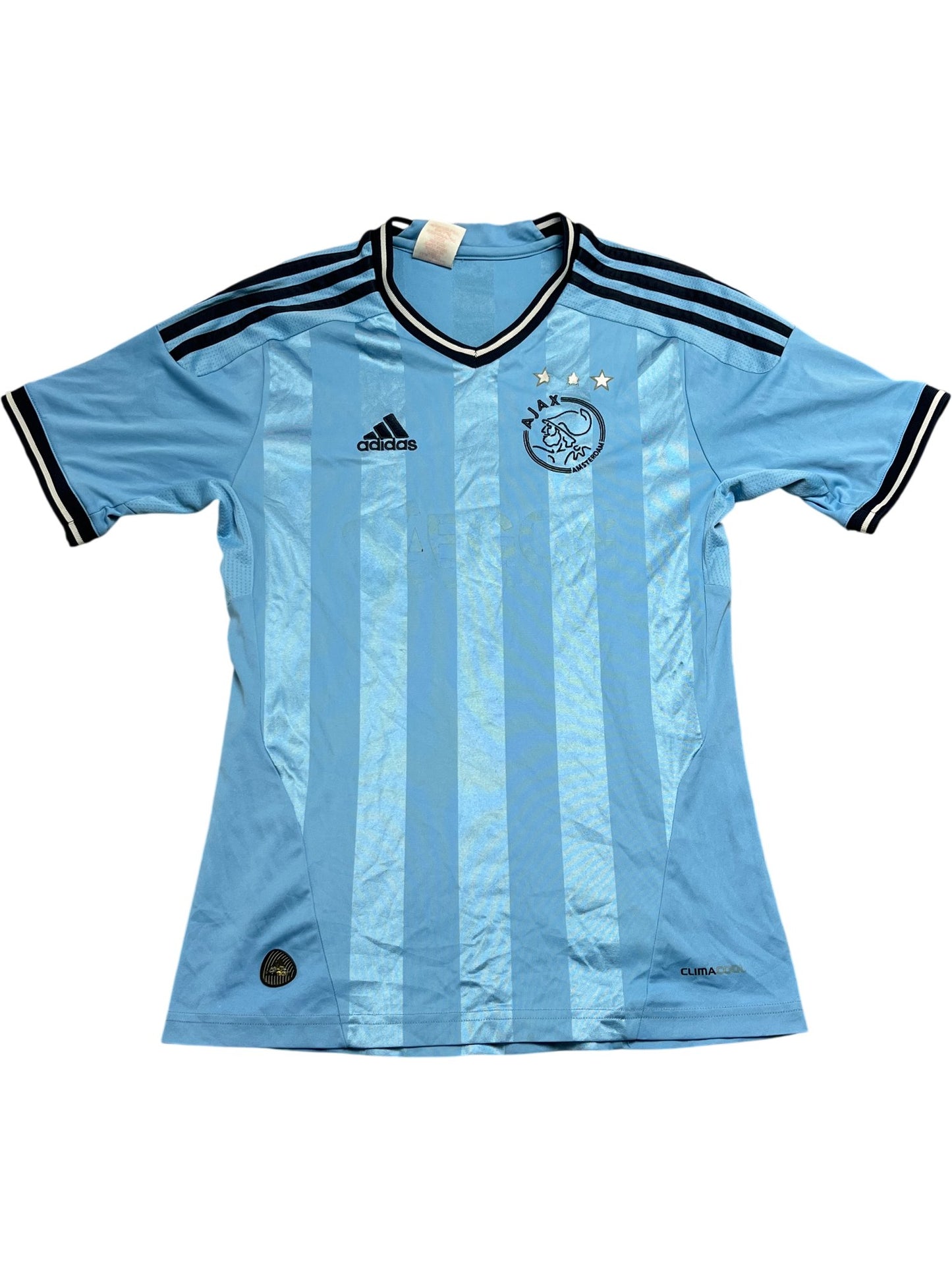 Vintage Blue Adidas Jersey Ajax Football Team (S)