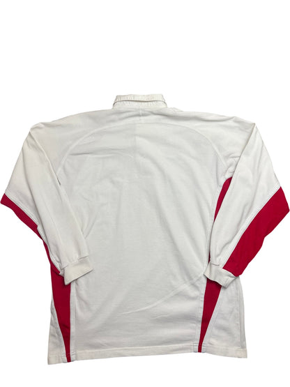 Vintage White Nike Rugby Shirt England BT Cellnet (L)