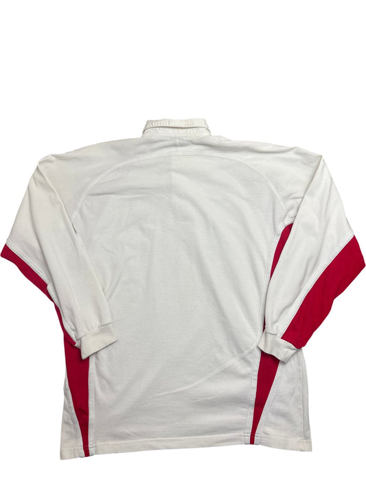 Vintage White Nike Rugby Shirt England BT Cellnet (L)
