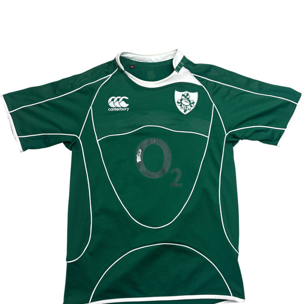 Vintage Green Canterbury Ireland Rugby Jersey (M)