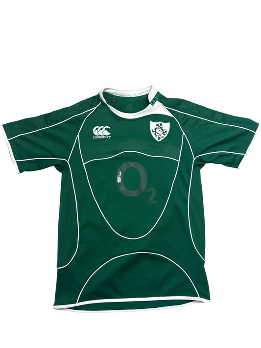 Vintage Green Canterbury Ireland Rugby Jersey (M)